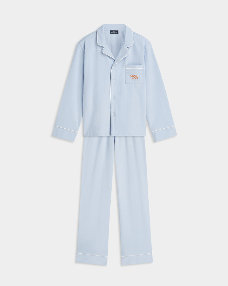 Pyjama set Jules - Blue Gris