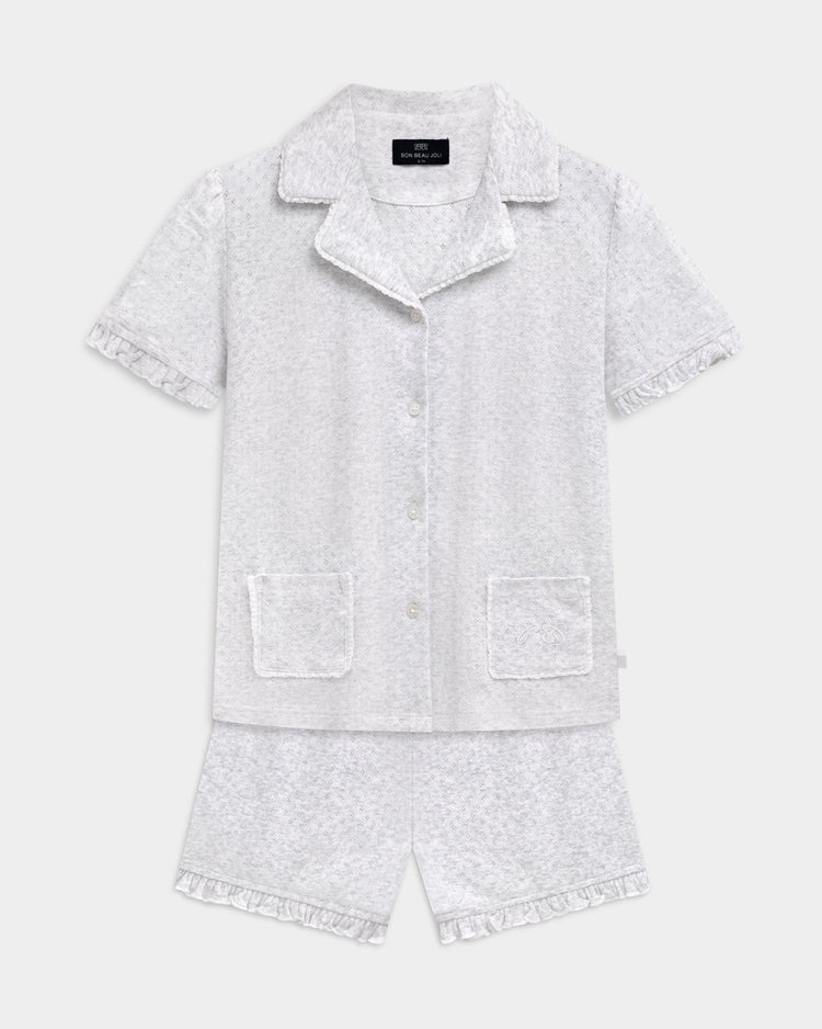 Pyjama set Lena - Grey Ajour