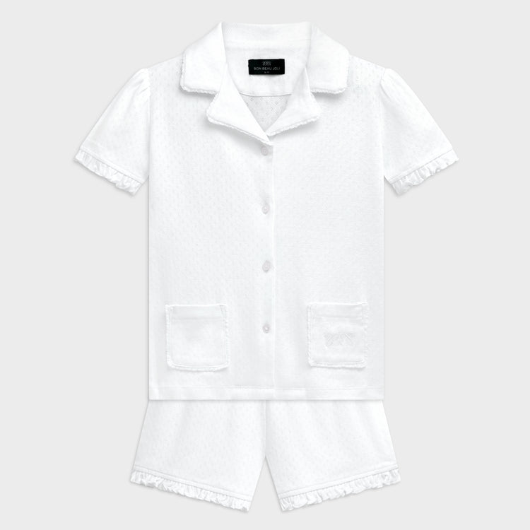 Pyjama set Lena - White Ajour