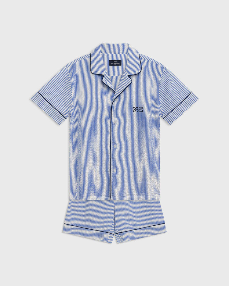 Pyjama set Laurent - Bleu Héritage