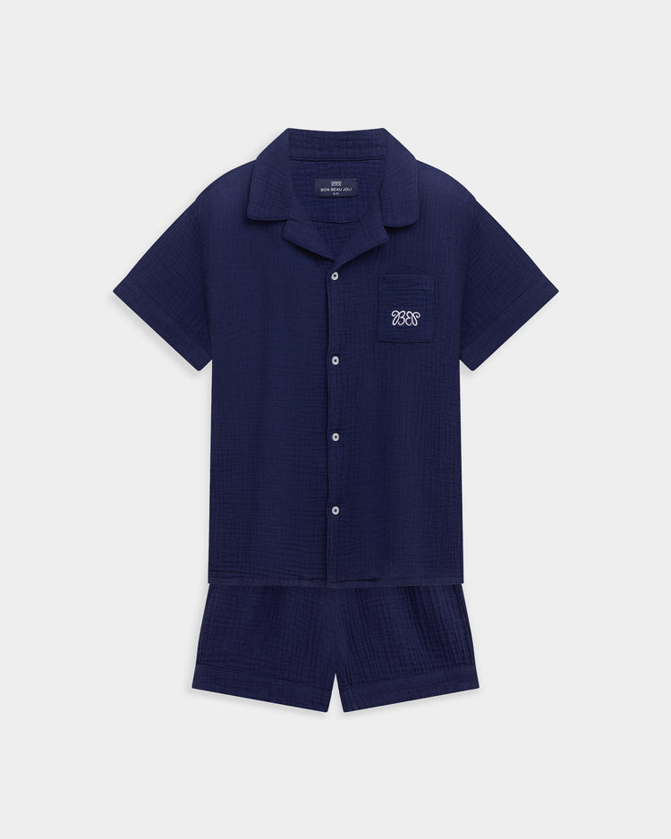 Pyjama set Lucas - Bleu Minuit