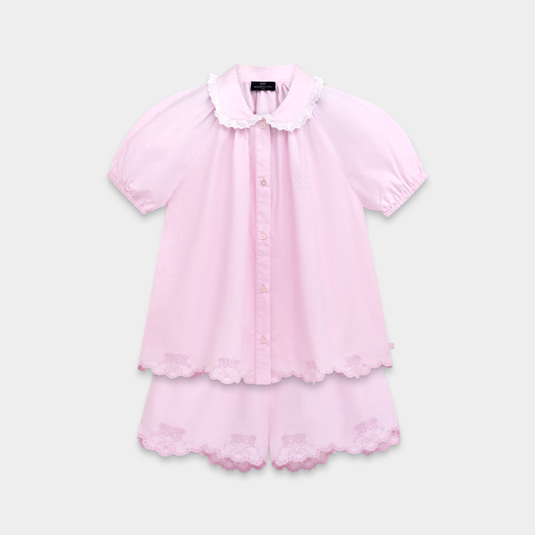 Pyjama set LEA - Pink Poudree