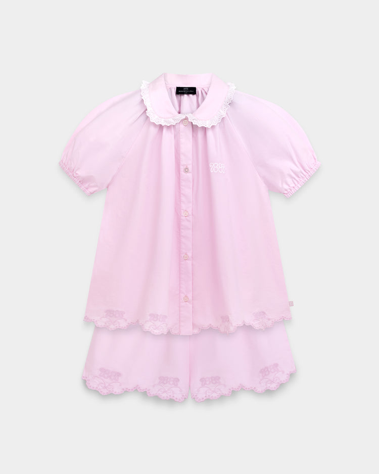 Pyjama set LEA - Pink Poudree