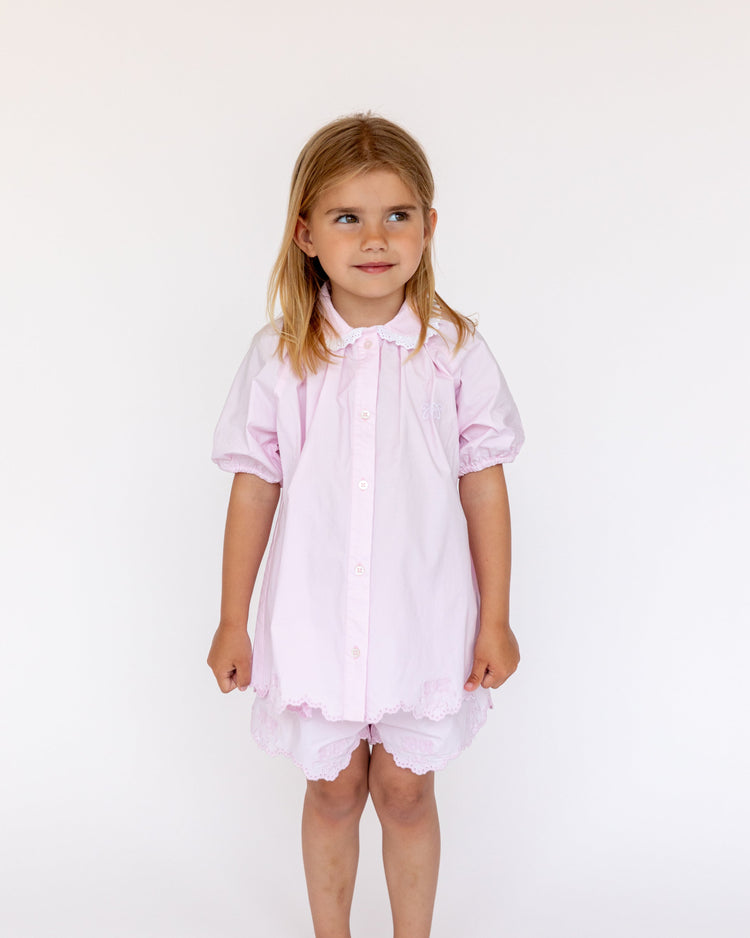 Pyjama set LEA - Pink Poudree