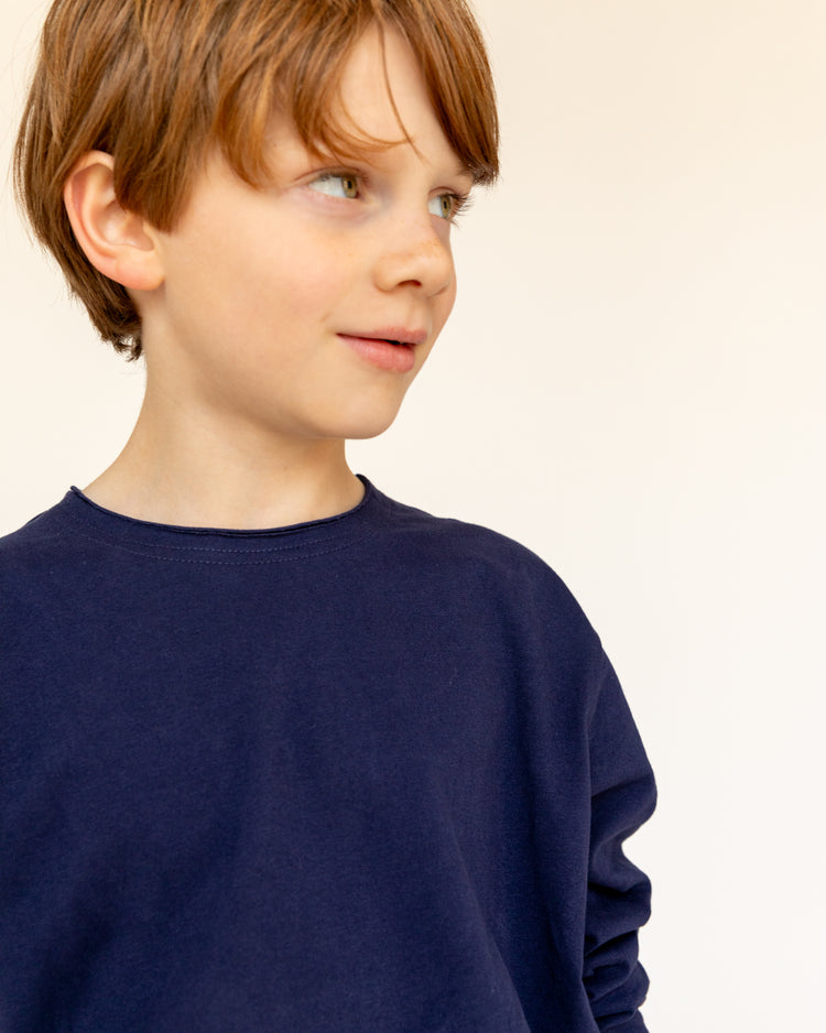 T-shirt Mathis - Blue Minuit