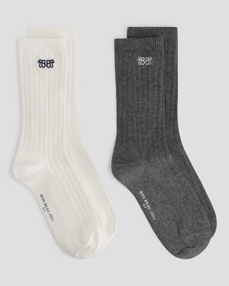 Basile 2-pack socks