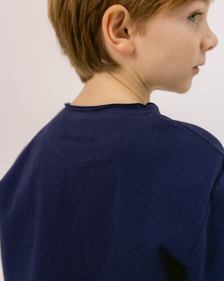 T-shirt Mathis - Blue Minuit