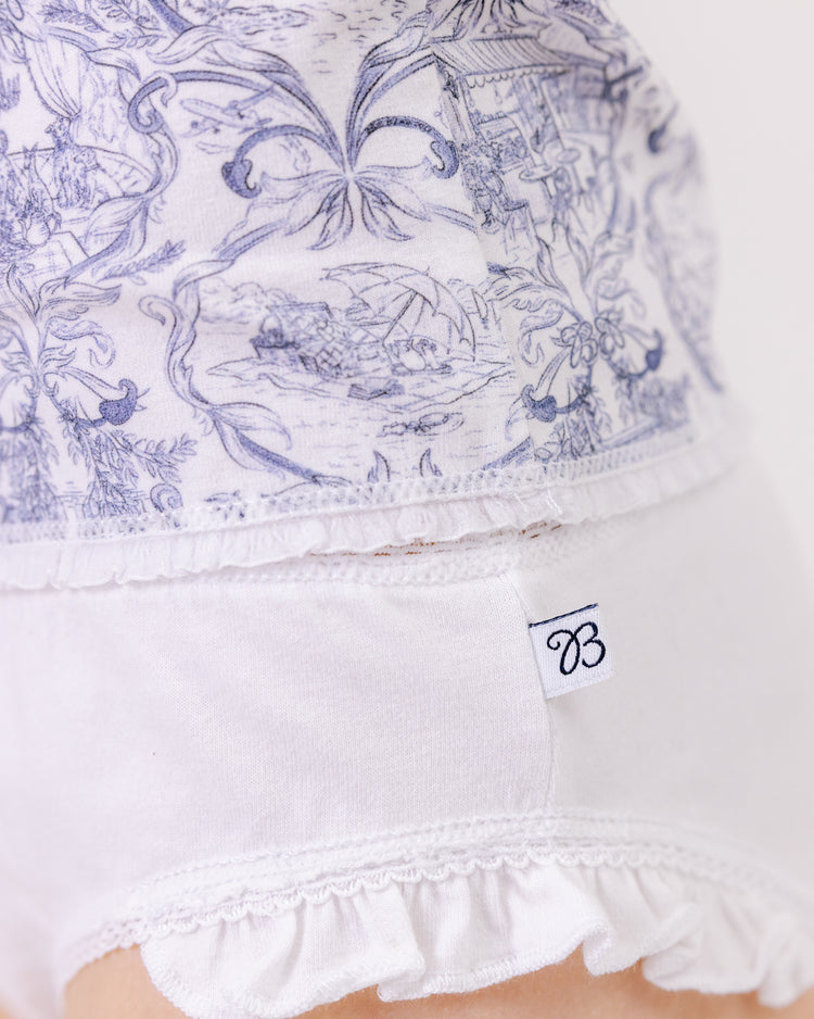 Brief Jolie - Marine Stripe & Milk Frais