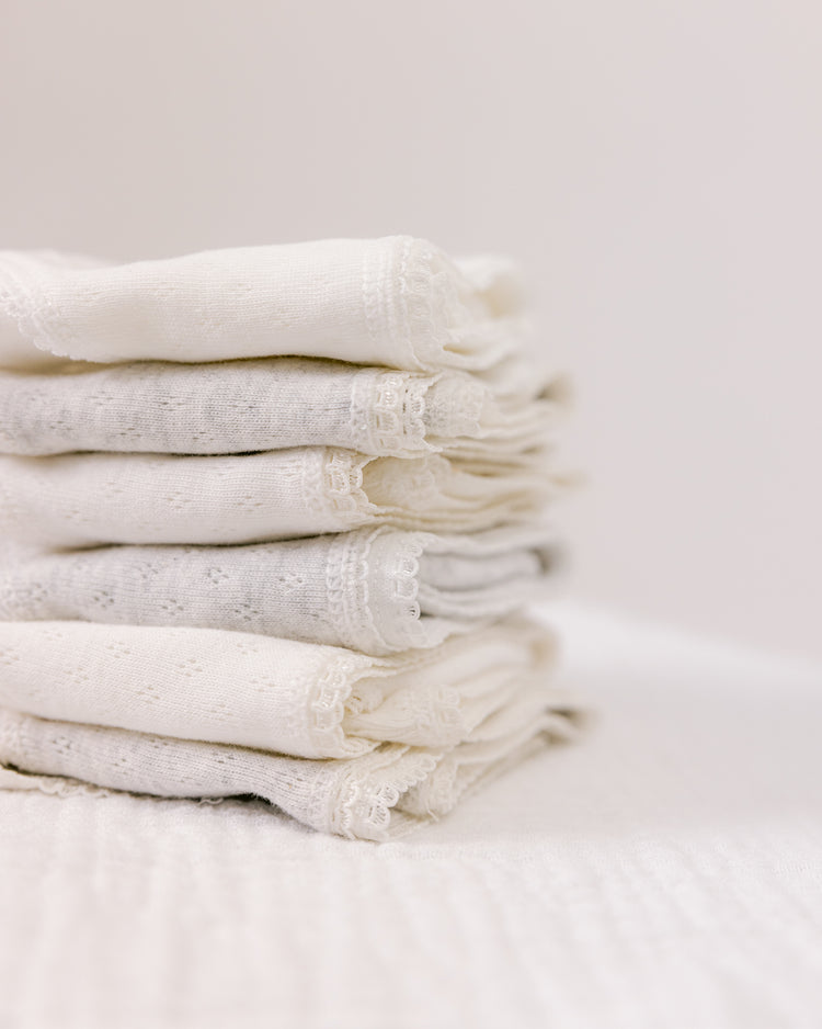 Brief Olivia - White & Grey Ajour