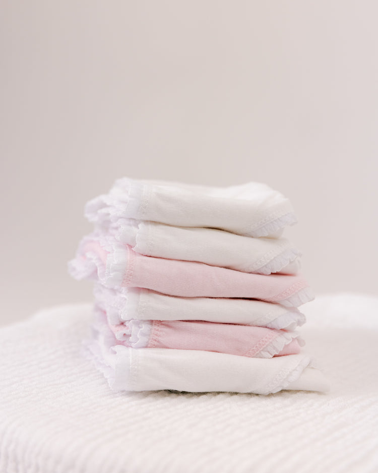Brief Olivia - Pink poudree & Grey nuage