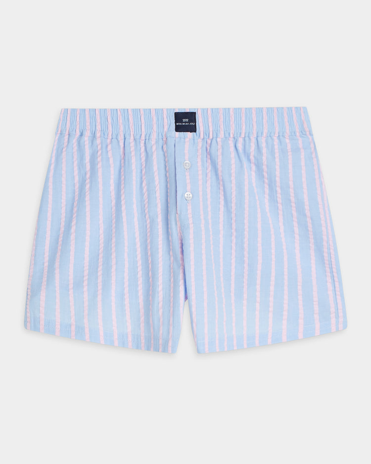 Boxershort Florent - Sorbet Pink & Whisper Blue