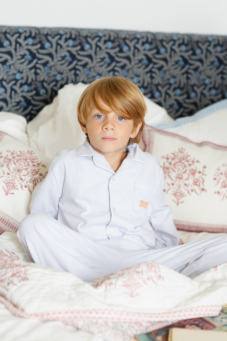 Pyjama set Jules - Blue Gris