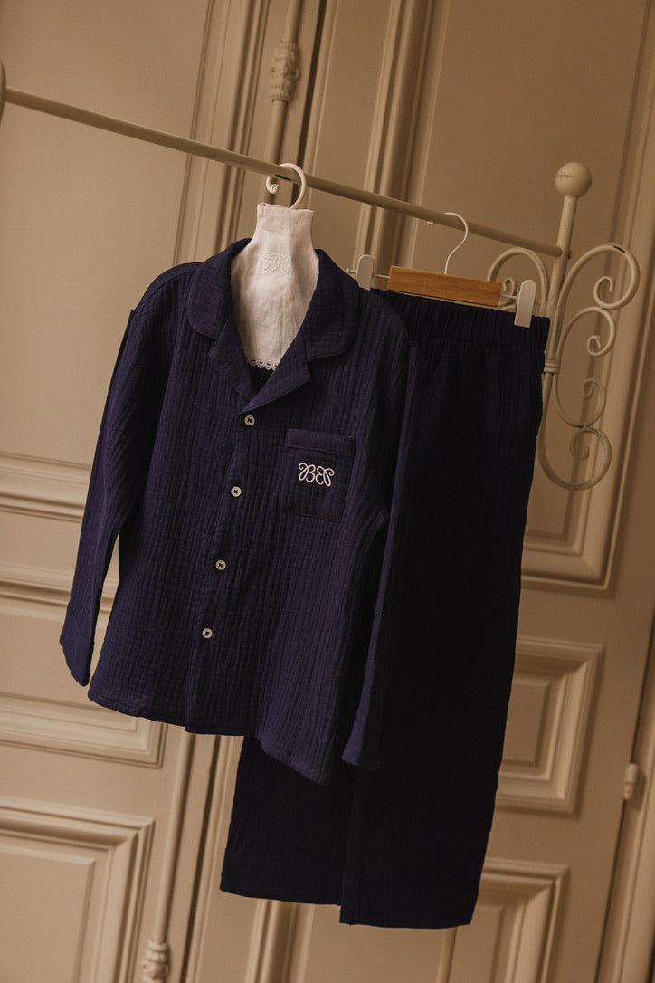 Pyjama Set Charlie - Bleu Minuit