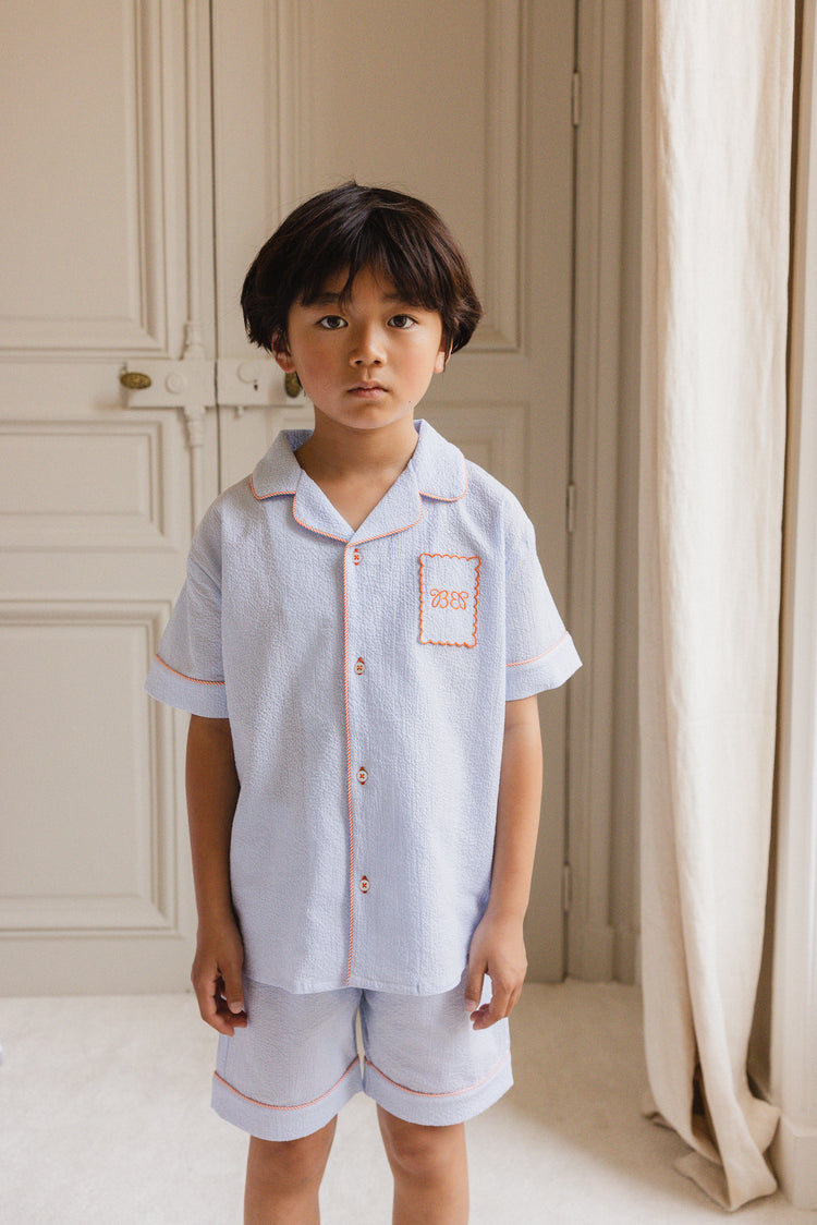 Pyjama set Laurent - Bleu Etoile