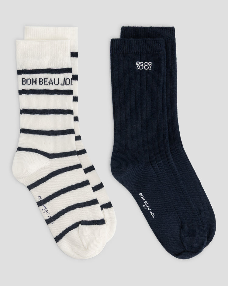 Leo 2-pack socks