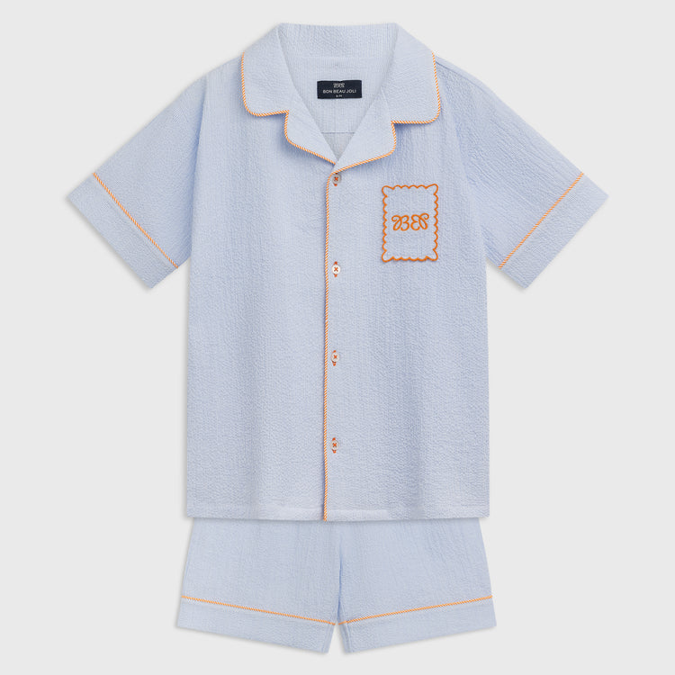 Pyjama set Laurent - Bleu Etoile