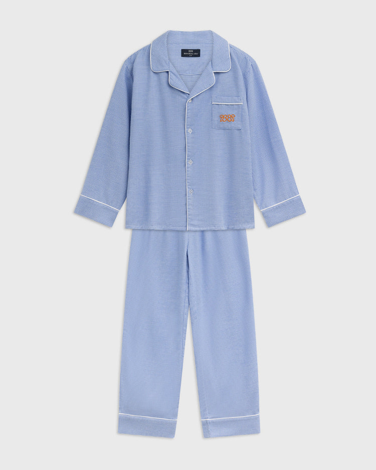 Pyjama set Hugo - Bleu Vichy
