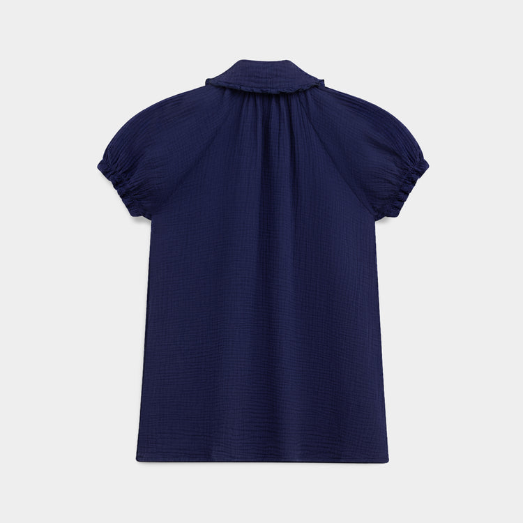 Nightdress Amelie - Bleu Minuit